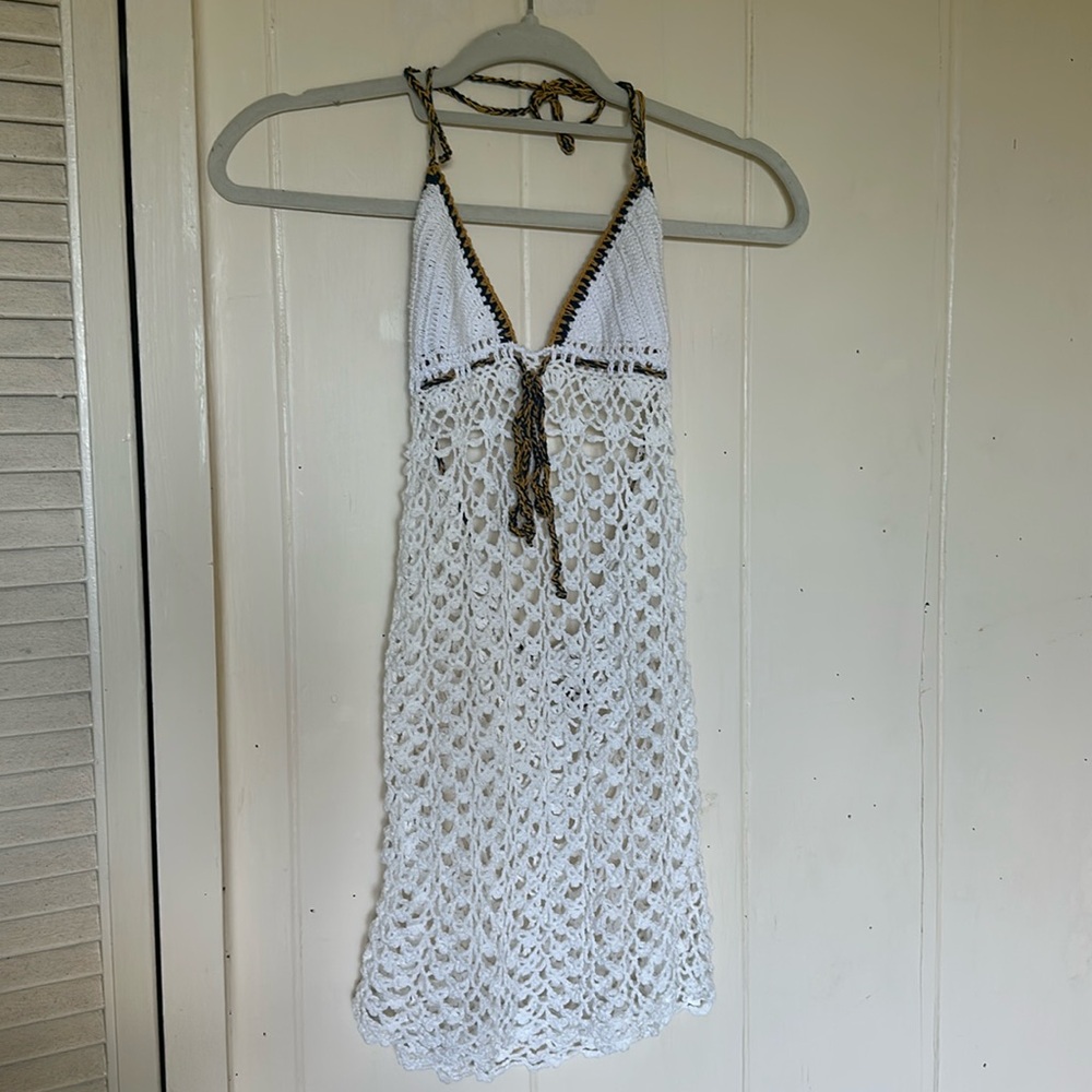Akoia swim crochet dress